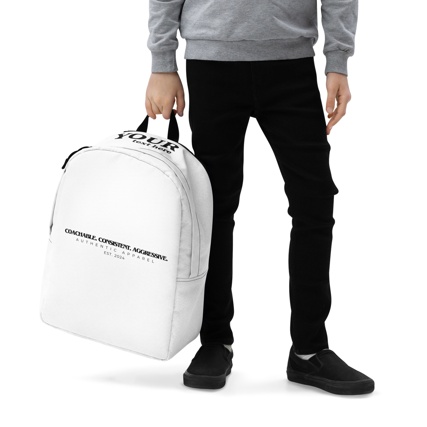 CCA SubMark Logo - Minimalist Backpack – Personalized Edition