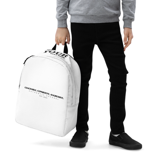 CCA SubMark Logo - Minimalist Backpack – Personalized Edition
